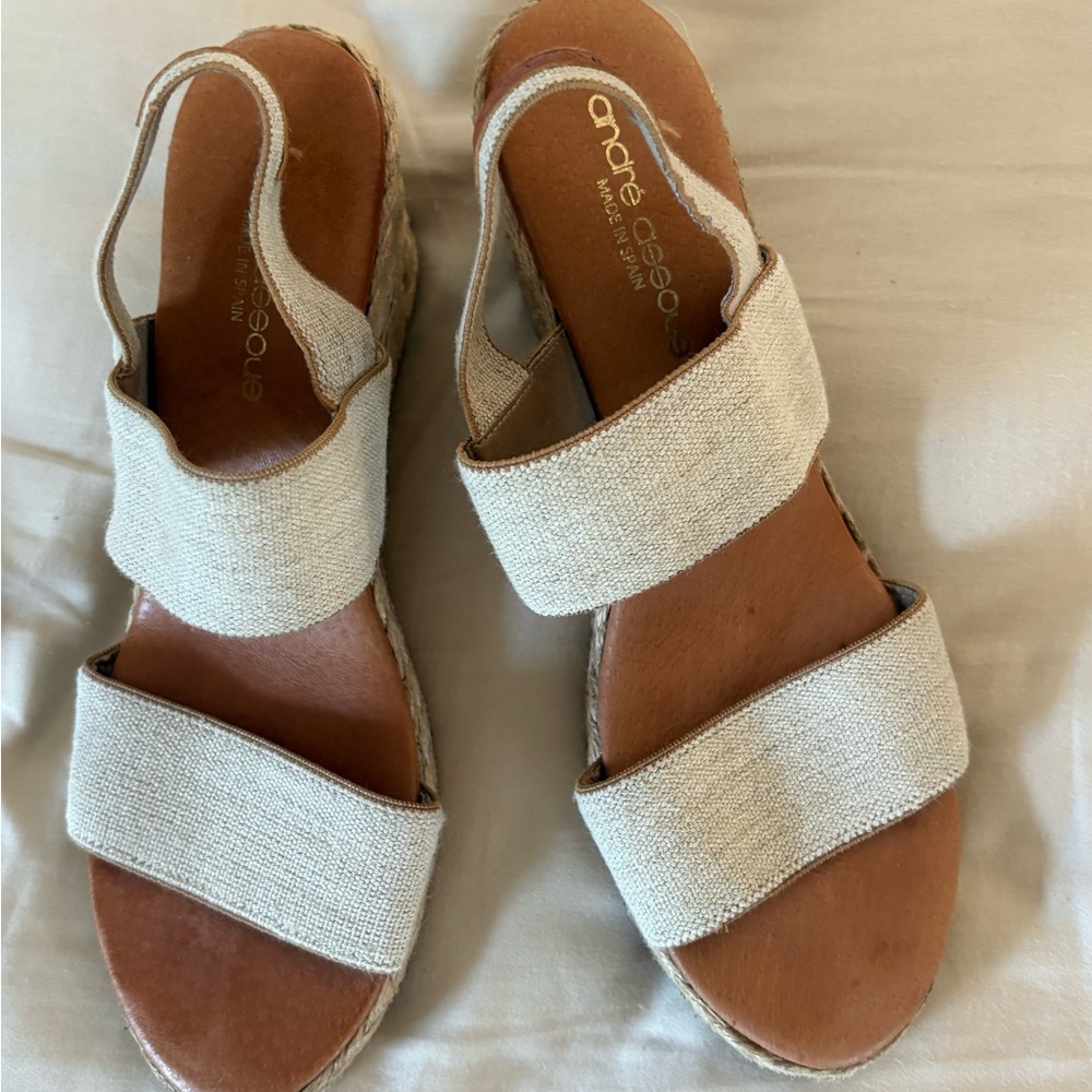 Andre Assous Women's Tan Espadrilles
